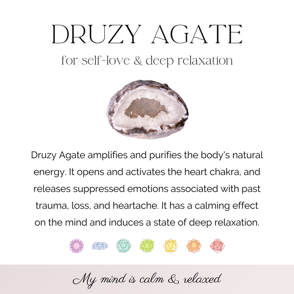 Raw Blue Druzy Bolo Bracelet in Gold